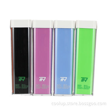 Portable Battery for Mobile Devices, Small Size Power Station, 2,600mAh Capacity